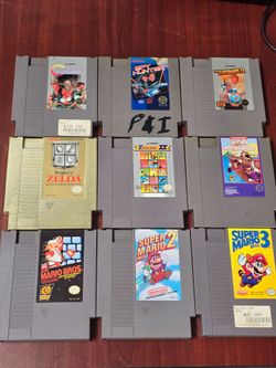 Vintage NES game lot