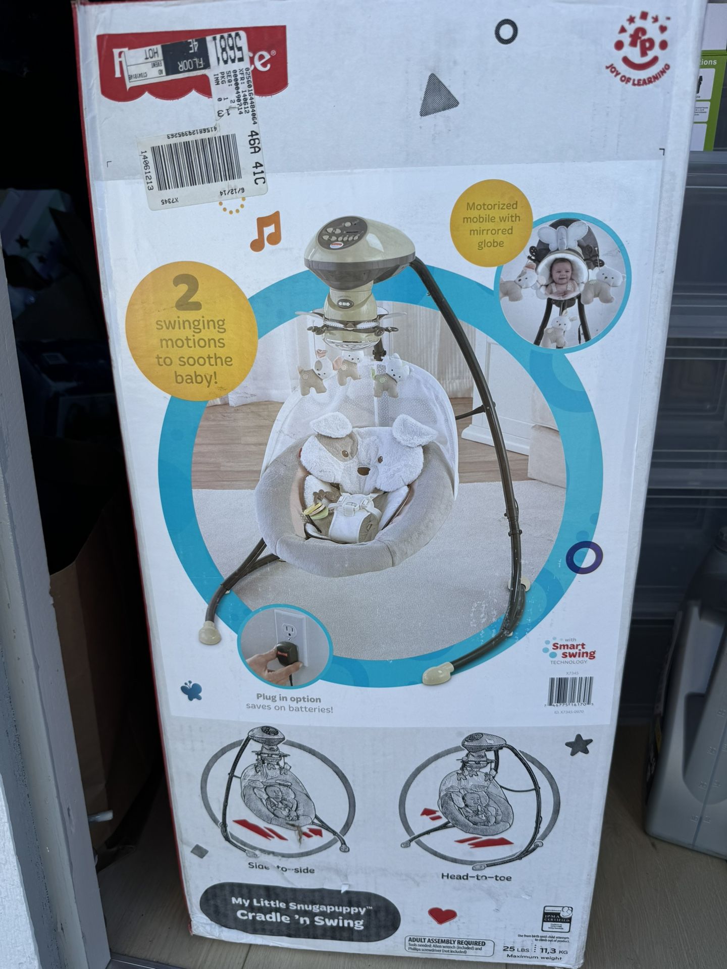 Fisher-price Cradle 'n swing