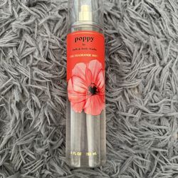 poppy fine fragrance mist