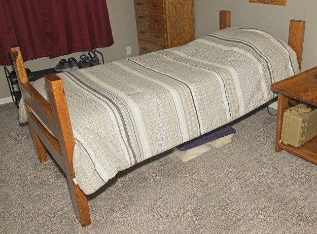 Rustic TwinXL Bed