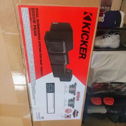 10" kicker dual L7 box. RAM 1500 crew cab (2019-2026)