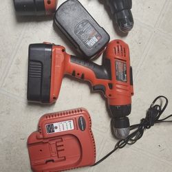 18V/24V Black & Decker Rechargeable Drill Set