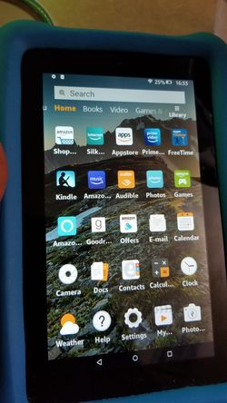 Fire HD Tablet 7 w Case