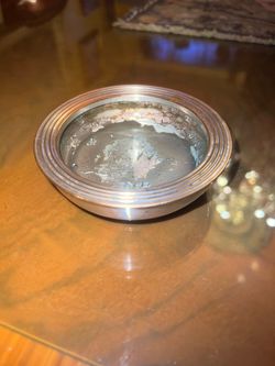 Silver  FB Rogers Silver 575 Coaster as is