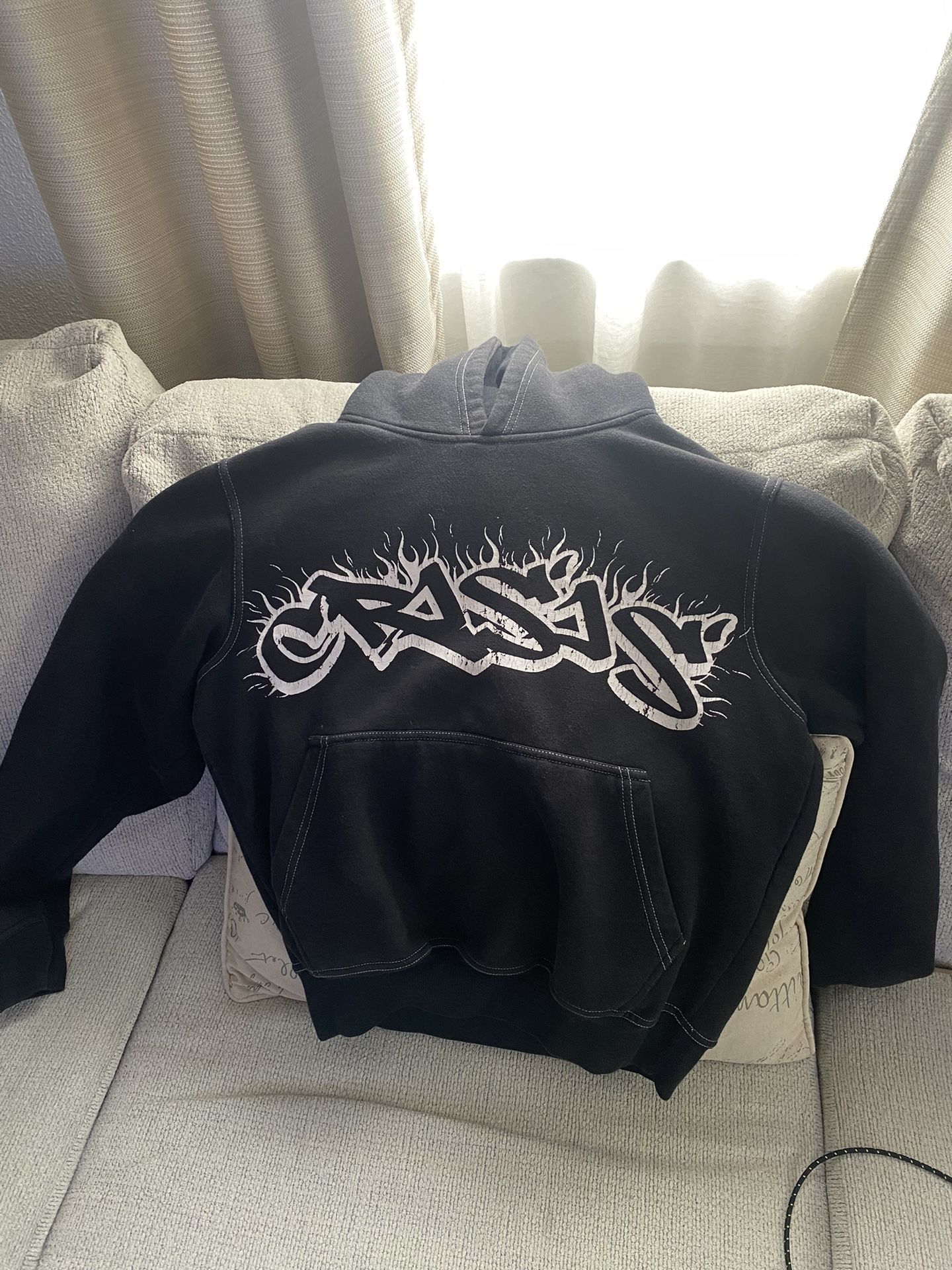 Black And White Designer Hoodie