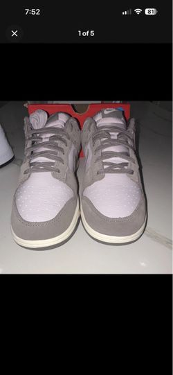 Nike Dunk Low Grey White Sneakers