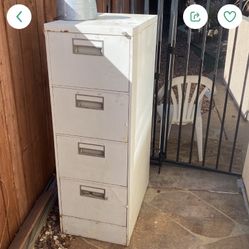4 Drawer Vertical Filing Cabinet 