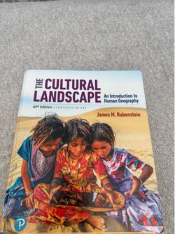 The Cultural Landscape-An Introduction to Human Geography