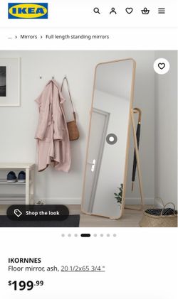 Ikea Full Length Standing Mirror