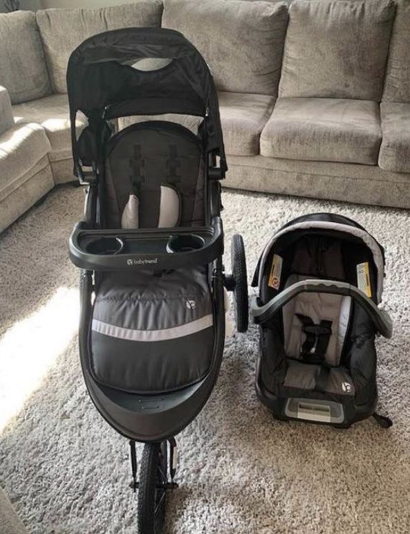 3 Wheel Stroller And Car Seat 