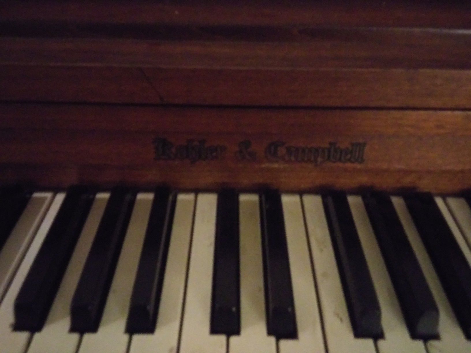 Kohler Campbell piano