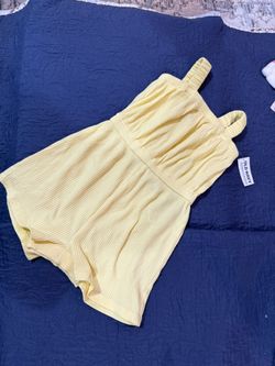 Old Navy Yellow Romper