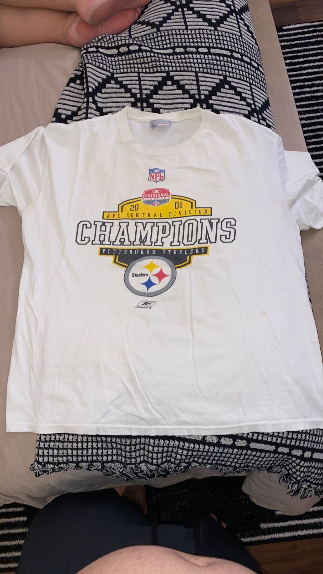 PITTSBURGH STEELERS VINTAGE SHIRT REEBOK