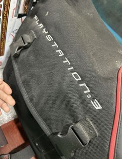 PS3 With Bag, No Games