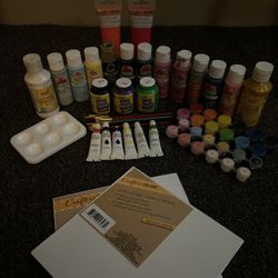 Paint Supplies. 