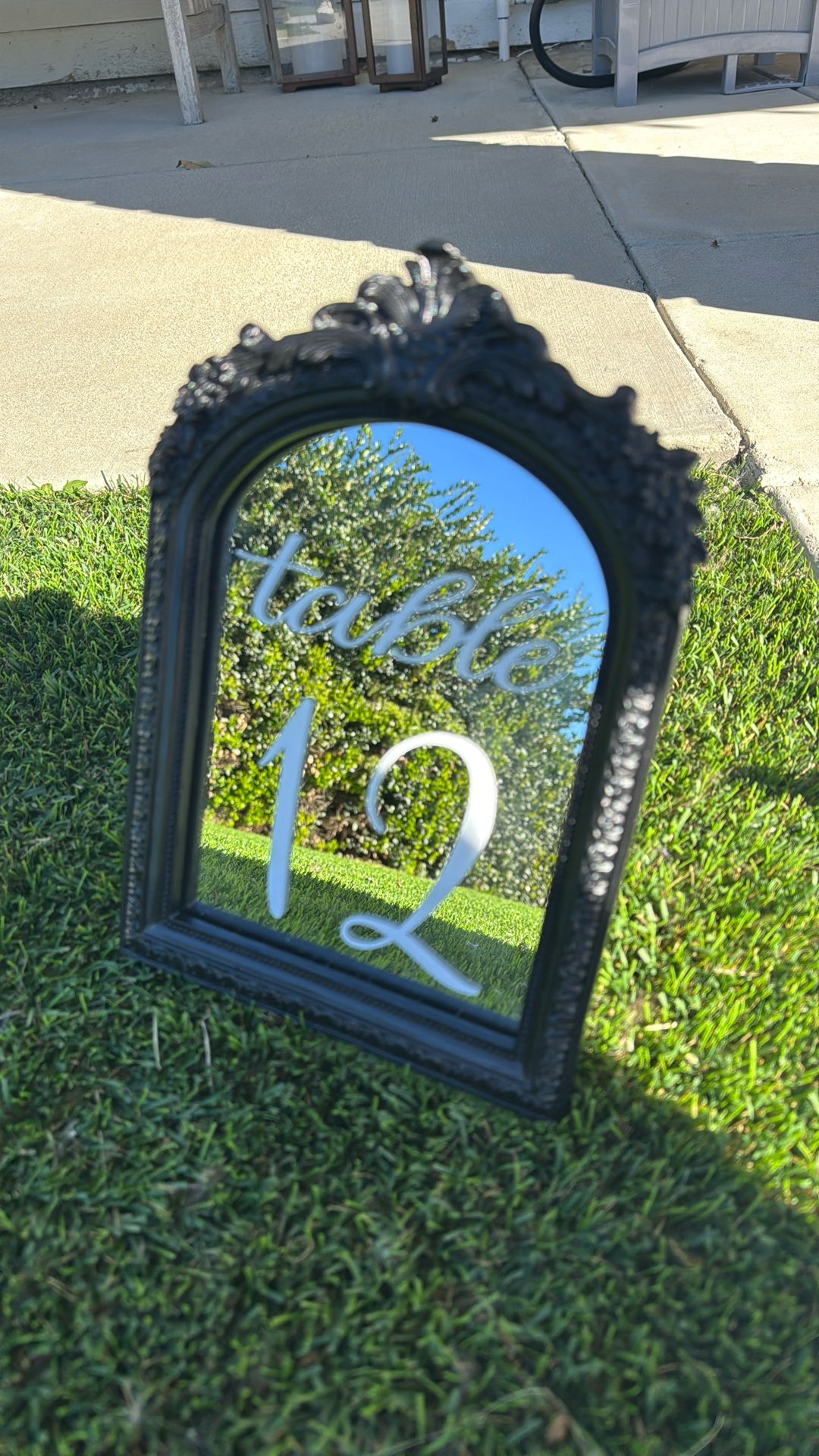 Wedding Table Number