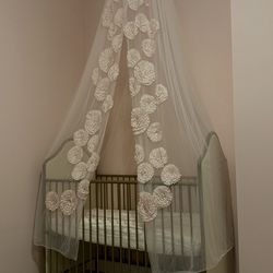 Crib, Mattress, and Sheets