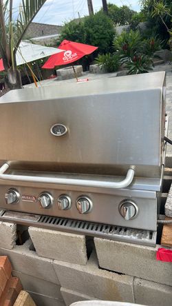 Built in bbq