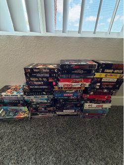 VHS movie bundle