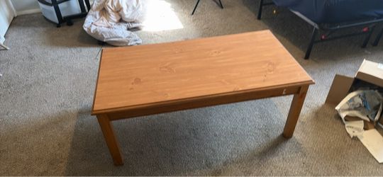 Solid Wood Coffee Table
