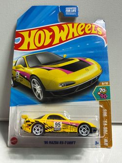 2025 hotwheel  mazda rx-7 drift car