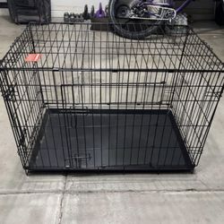 Large Metal Folding Dog Animal Training Kennel