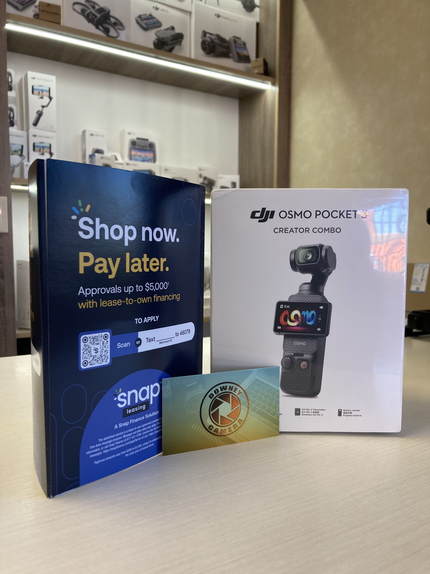 DJI Osmo Pocket 3 Action Gimbal Camera Only At Downey Camera 
