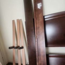 Practically New Sleepys QUEEN  BED SETUP