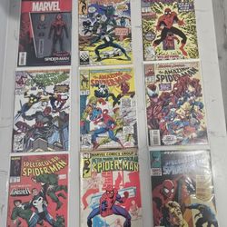 16 SPIDER-MAN COMIC BOOKS