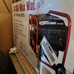 New 3850 Watt Gas Generator