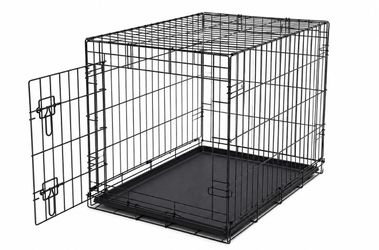 EveryYay 36” Folding Dog Crate with Tray – Excellent Condition