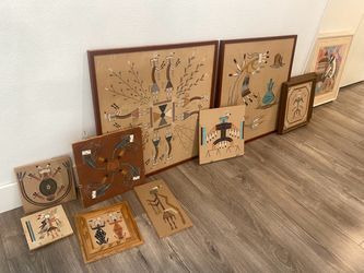 Sand paintings / southwest decor