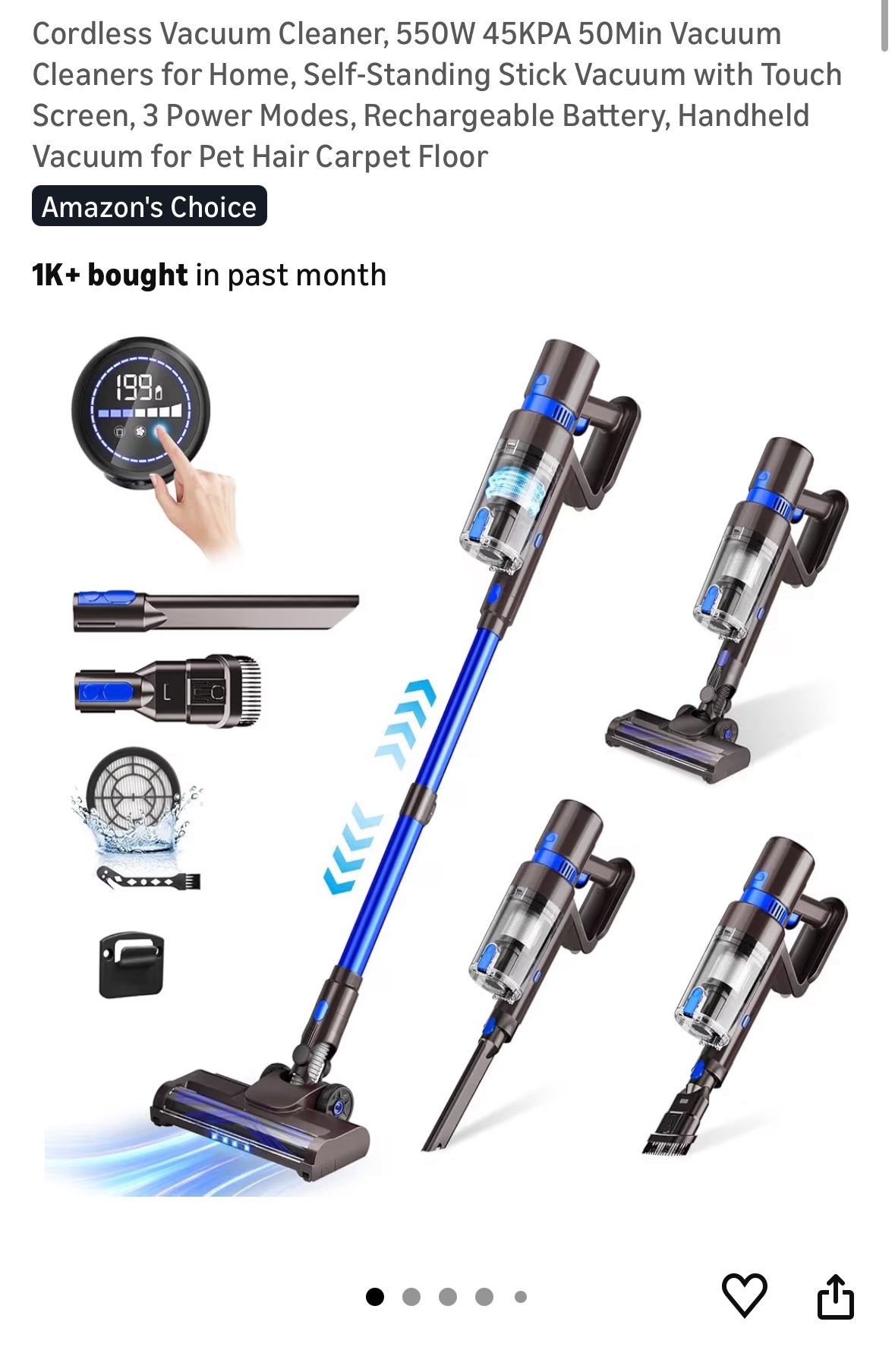 Cordless vacuum Cleaner