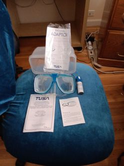 TUSA Diving Mask with Snorkel Adaptor