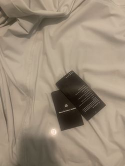 White Lululemon Windbreaker 