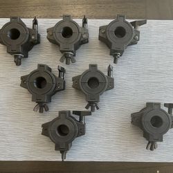 7 O Clamps For DJ  or Stage Lights