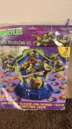 Ninja turtles party decorations