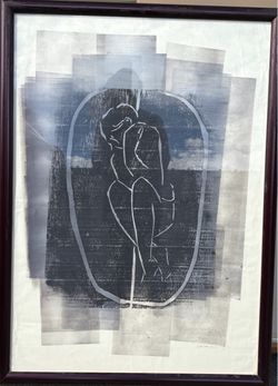 Framed Susie Sather Print 12/5/97