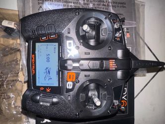 Spektrum Dx6e Rc transmitter with dsmx satellite