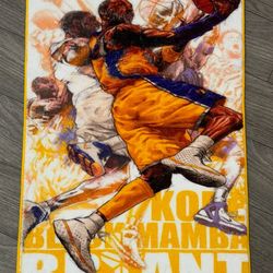 Legend Kobe Bryant Premium Tufted Rug!!