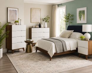 Modway Origin Mid-Century Modern 3-Piece Bedroom Set – Fully Assembled – Excellent Used Condition