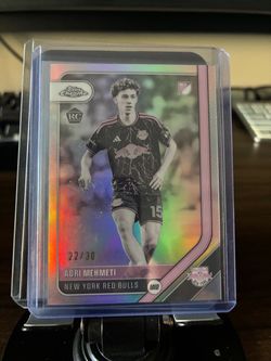 Adri Mehmeti Topps Chrome RC 22/30 MLS Card