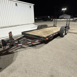 2002 Cronkhite 18’ 14k Equipment trailer