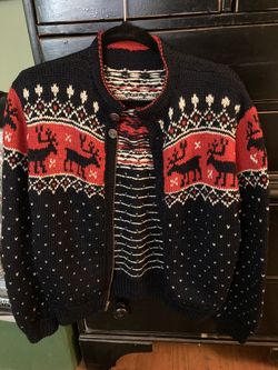 Hand Knitted Vintage Wool Sweater