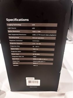 Projector 1080 lcd