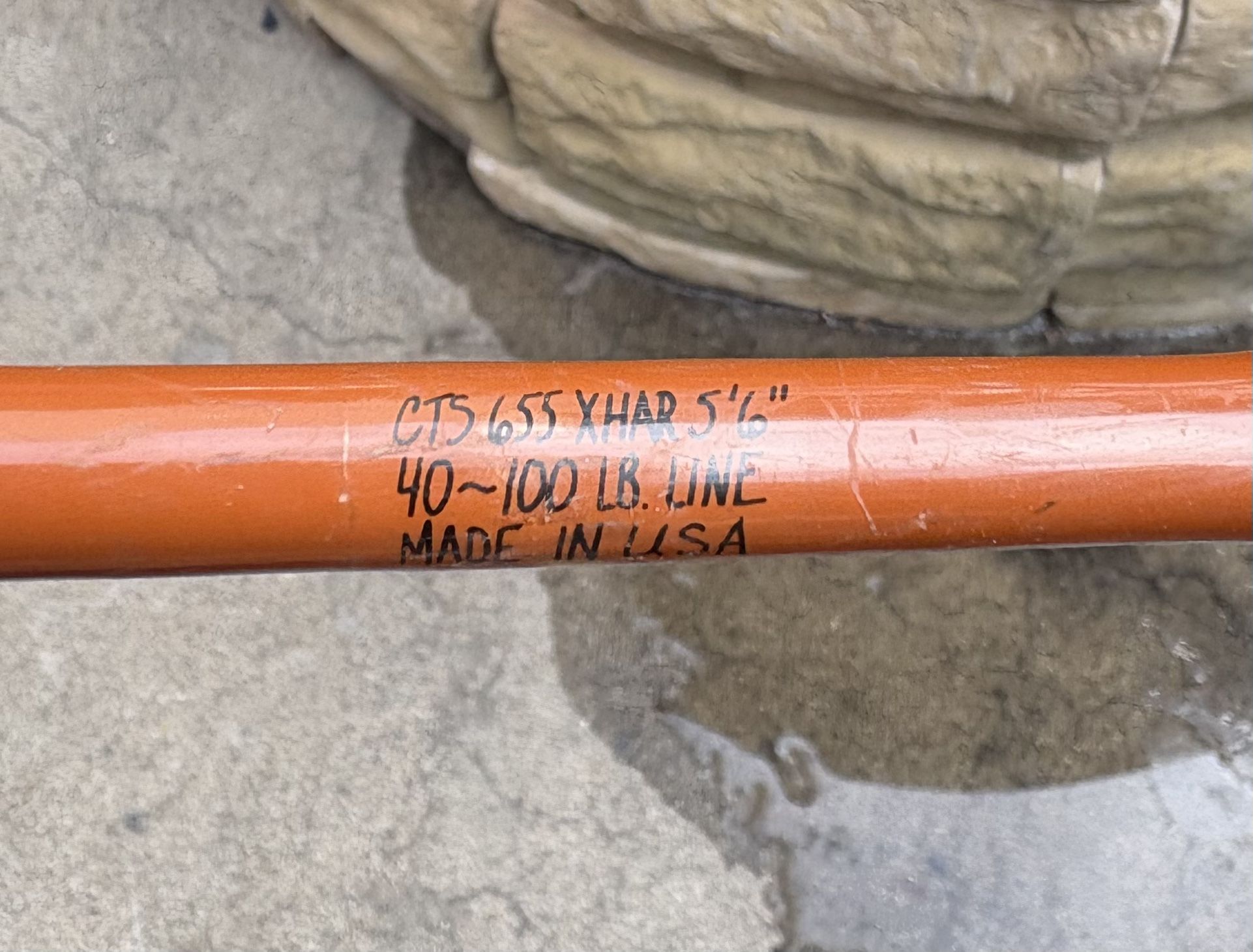 Vintage Sabre by Penn CTS 655 XHAR 5’6” Trolling Rod - 40-100 lb, USA Made!
