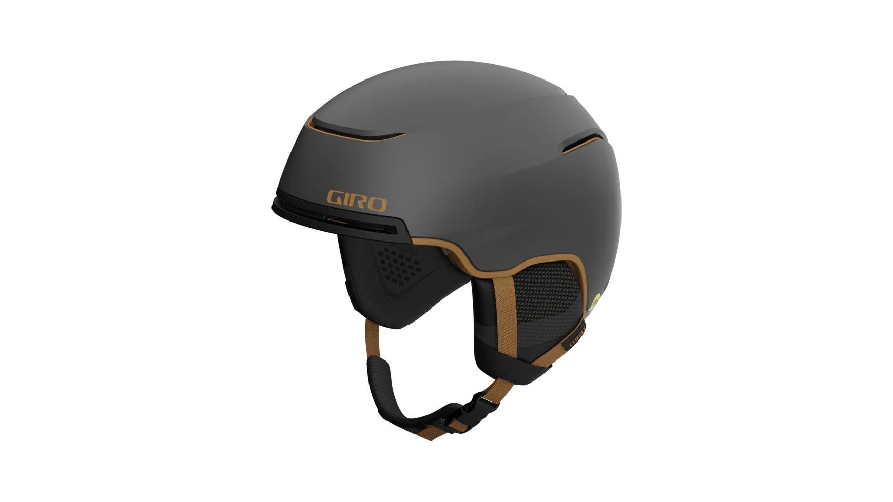 Giro - Adult Jackson MIPS Snow Helmet - Metallic Coal/Tan - Small