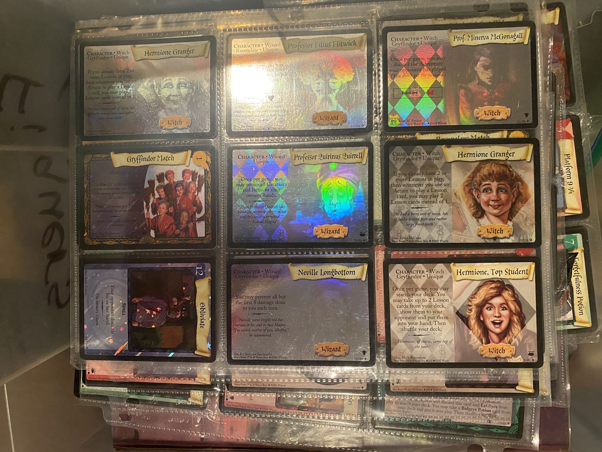 Harry Potter Trading Cards
