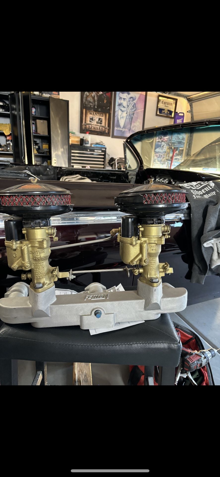 Double Carb Set Up