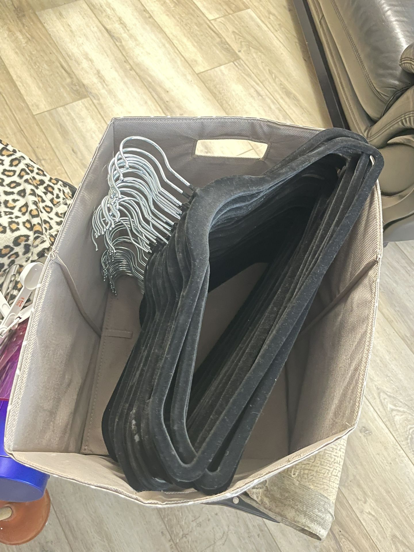 Black Velvet Hangers
